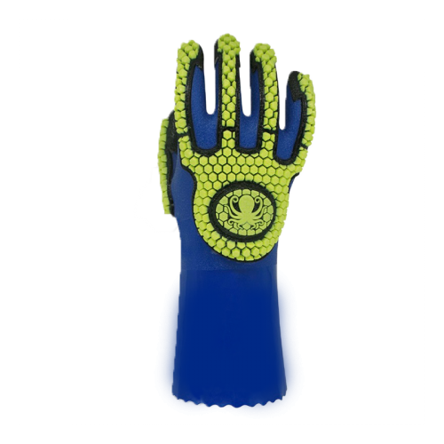 海太爾（HTR）1-780超強防割防砸防撞手套（雙） 藍綠