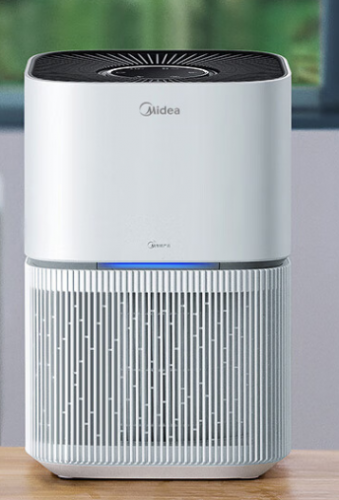美的（Midea）【小巧速凈】?jī)綦x子強(qiáng)效除菌 空氣凈化器除甲醛顆粒物 除異味輕音智能空氣凈化器KJ200G-Z1