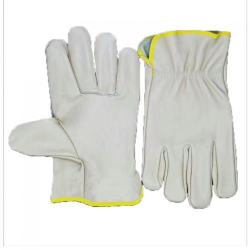 斗刀俠DD-1309頭層牛皮防水防油耐磨作業(yè)棉手套（雙）